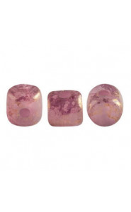 Les perles par Puca® Minos beads Rose opal bronze 71020/15496